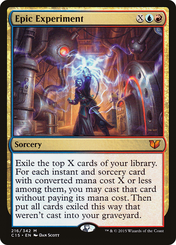 Epic Experiment (C15-216) [Commander 2015] MTG Single Wizards of the Coast
