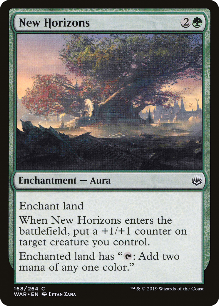 New Horizons (WAR-168) [War of the Spark] MTG Single Wizards of the Coast