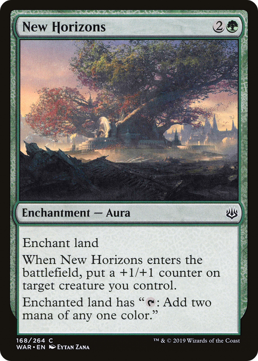 New Horizons (WAR-168) [War of the Spark] MTG Single Wizards of the Coast