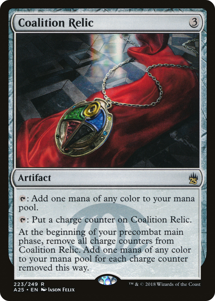 Coalition Relic (A25-223) [Masters 25] Foil MTG Single Wizards of the Coast