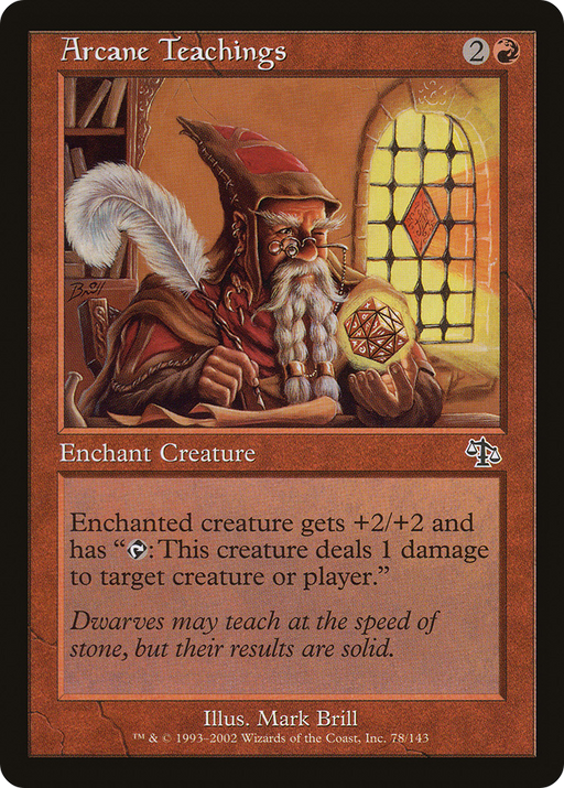 Arcane Teachings (JUD-078) [Judgment] MTG Single Wizards of the Coast