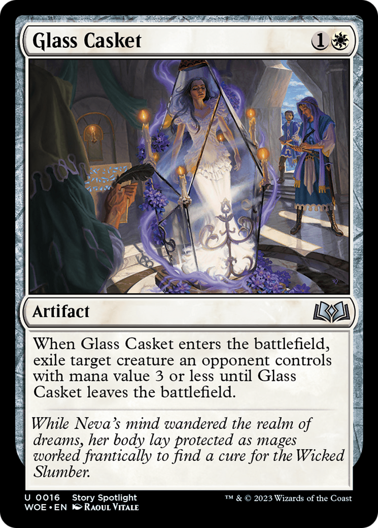 Glass Casket (WOE-016) [Wilds of Eldraine] Foil MTG Single Wizards of the Coast