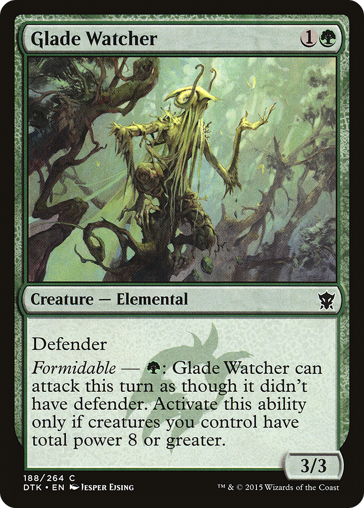 Glade Watcher (DTK-188) [Dragons of Tarkir] MTG Single Wizards of the Coast
