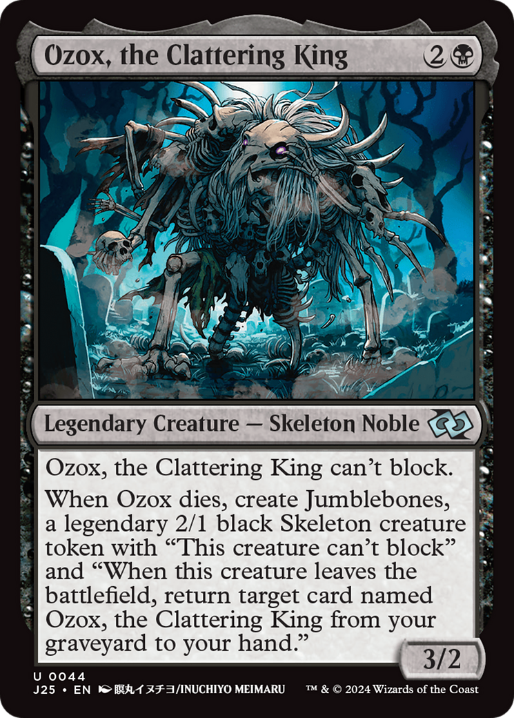 Ozox, the Clattering King (Anime) (J25-044) [Foundations Jumpstart] MTG Single Wizards of the Coast