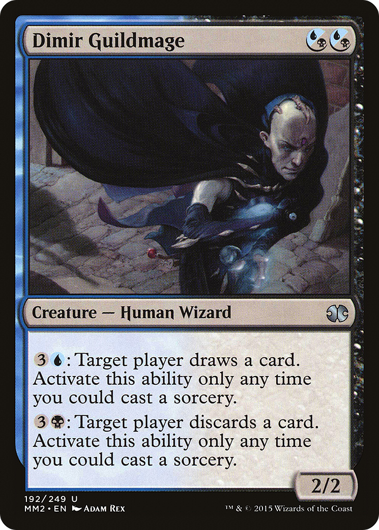 Dimir Guildmage (MM2-192) [Modern Masters 2015] Foil MTG Single Wizards of the Coast