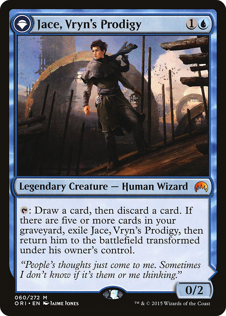 Jace, Vryn's Prodigy (ORI-060) [Magic Origins] MTG Single Wizards of the Coast