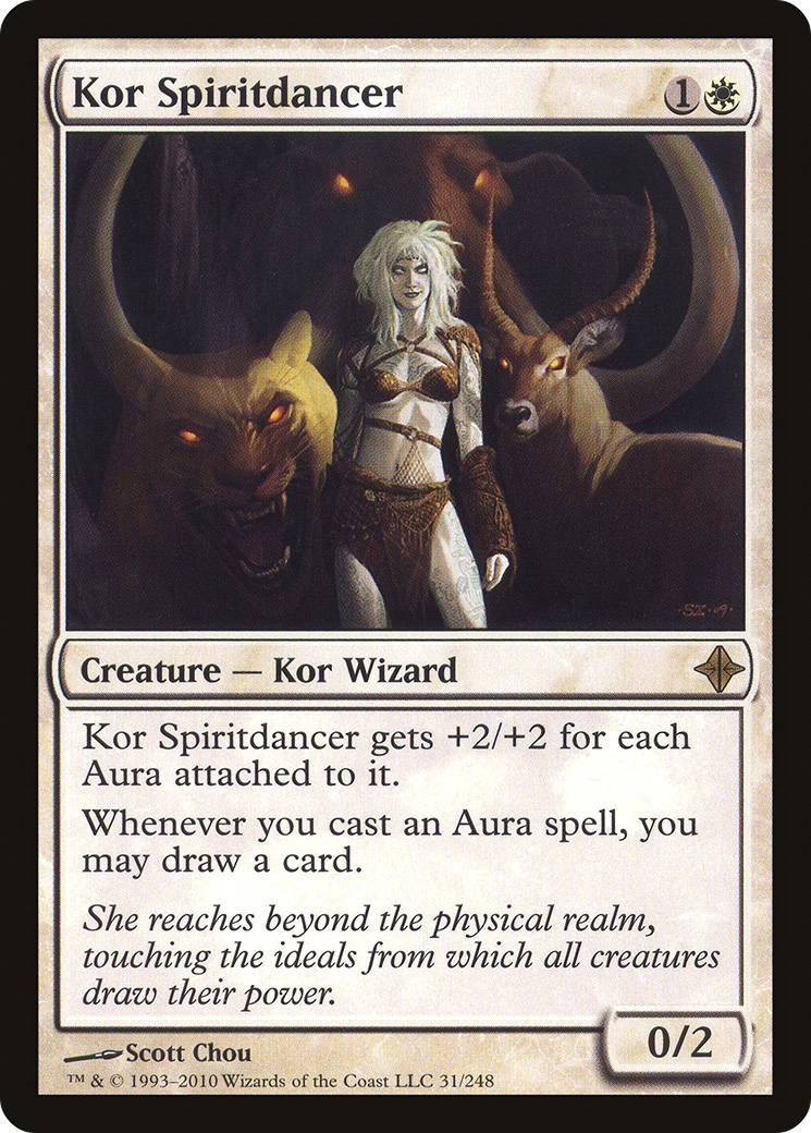 Kor Spiritdancer [Rise of the Eldrazi] MTG Single Magic: The Gathering