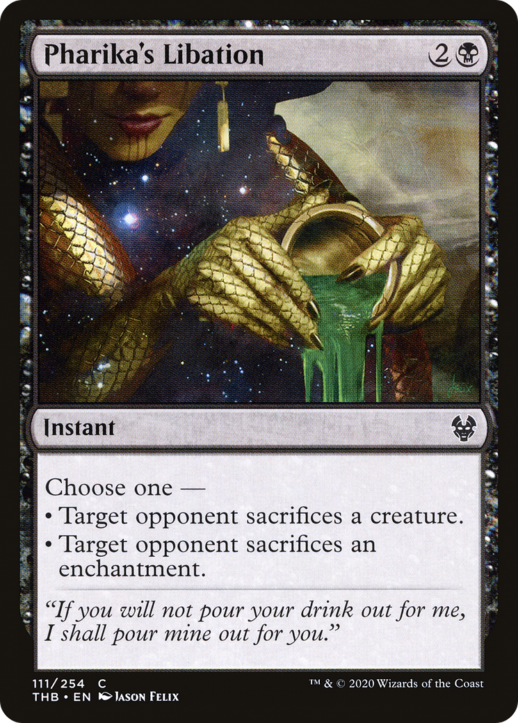 Pharika's Libation (THB-111) [Theros Beyond Death] Foil MTG Single Wizards of the Coast