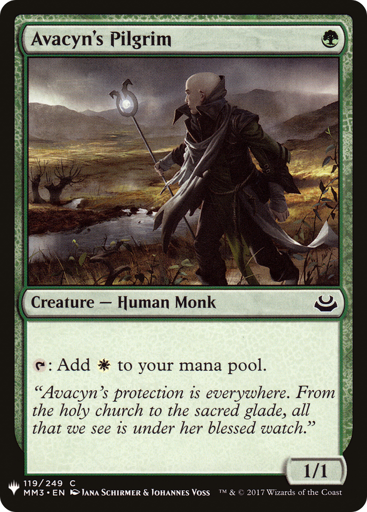 Avacyn's Pilgrim (LIST-119) [Mystery Booster] The List MTG Single Wizards of the Coast