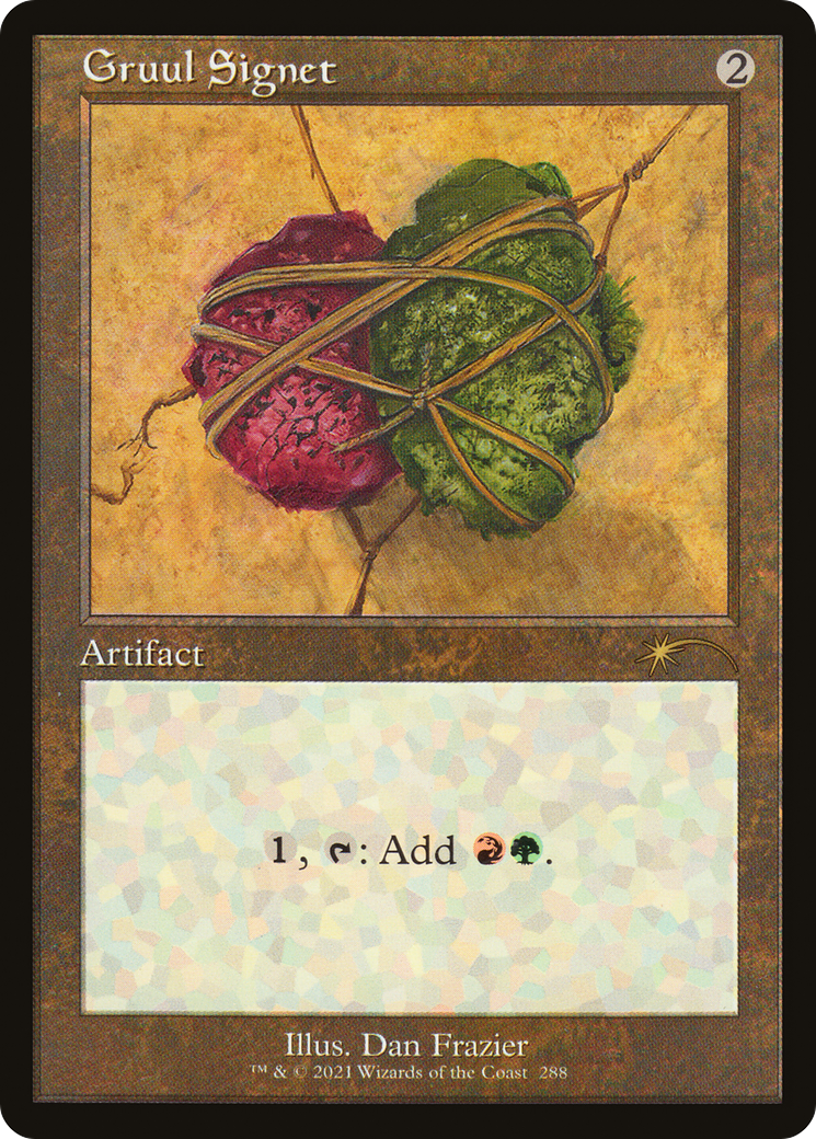Gruul Signet (SLD-288) [Secret Lair] Drop MTG Single Wizards of the Coast