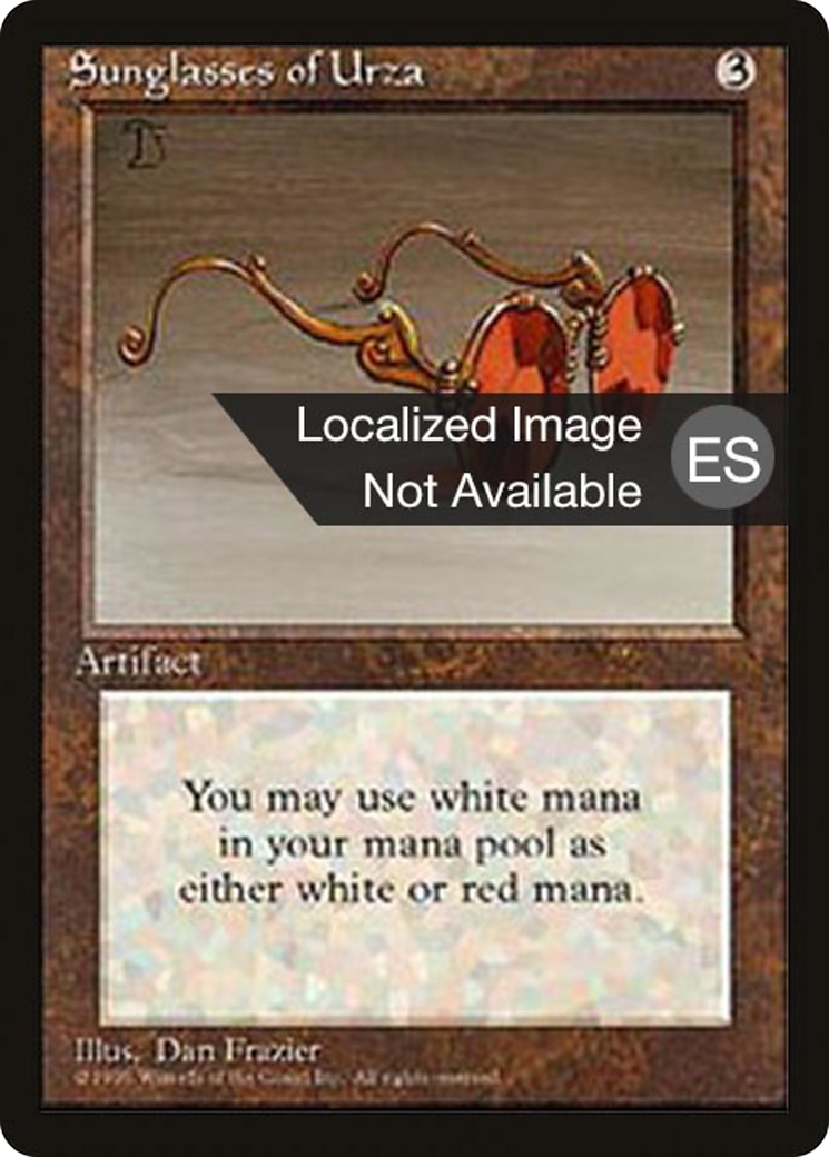 Sunglasses of Urza (4BB-347) [Fourth Edition Foreign Black Border] MTG Single Wizards of the Coast