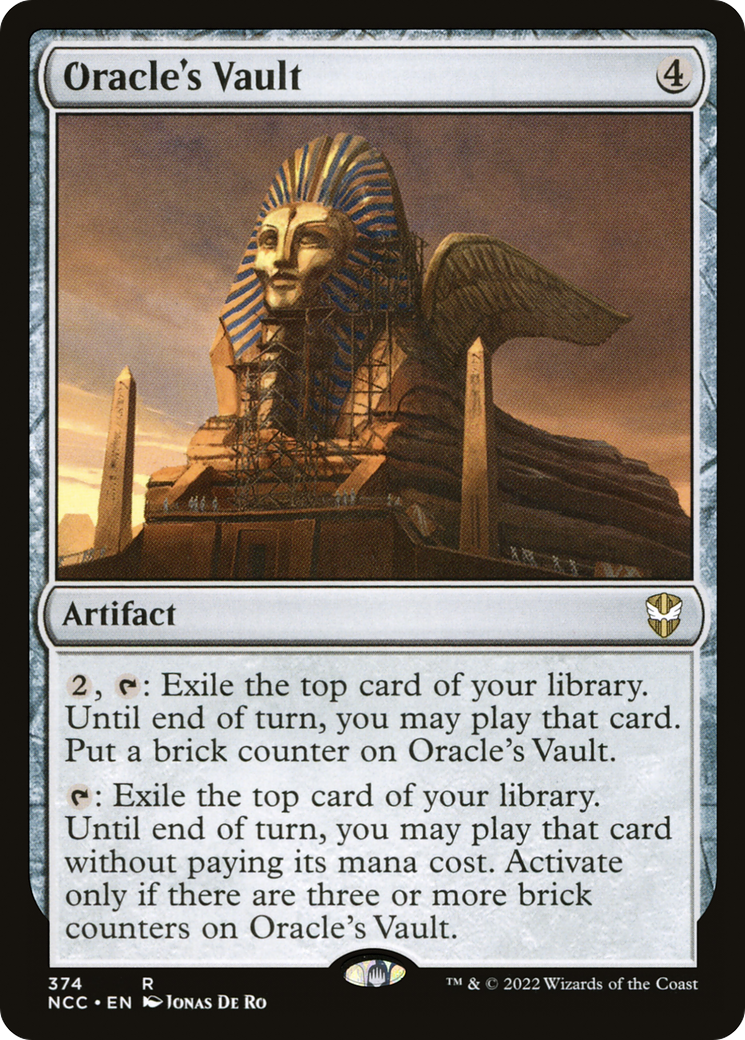 Oracle's Vault (NCC-374) [New Capenna Commander] MTG Single Wizards of the Coast
