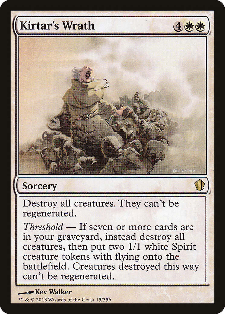 Kirtar's Wrath (C13-015) [Commander 2013] MTG Single Wizards of the Coast