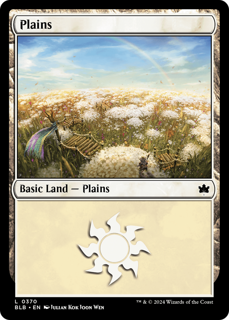 Plains (0370) (BLB-370) [Bloomburrow] MTG Single Wizards of the Coast