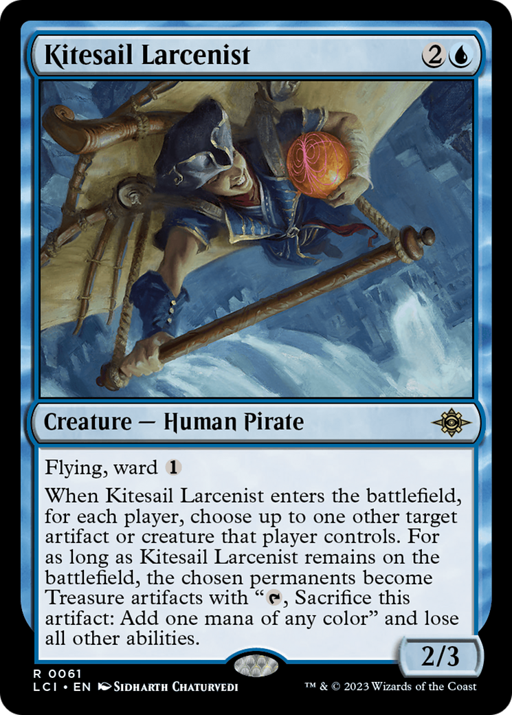 Kitesail Larcenist (LCI-061) [The Lost Caverns of Ixalan] Foil MTG Single Wizards of the Coast
