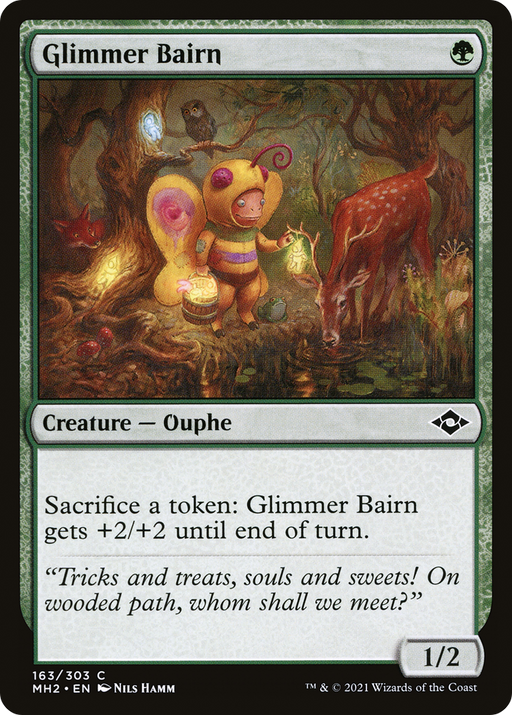 Glimmer Bairn (MH2-163) [Modern Horizons 2] Foil MTG Single Modern Horizons 2