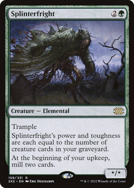 Splinterfright (2X2-159) [Double Masters 2022] MTG Single Wizards of the Coast