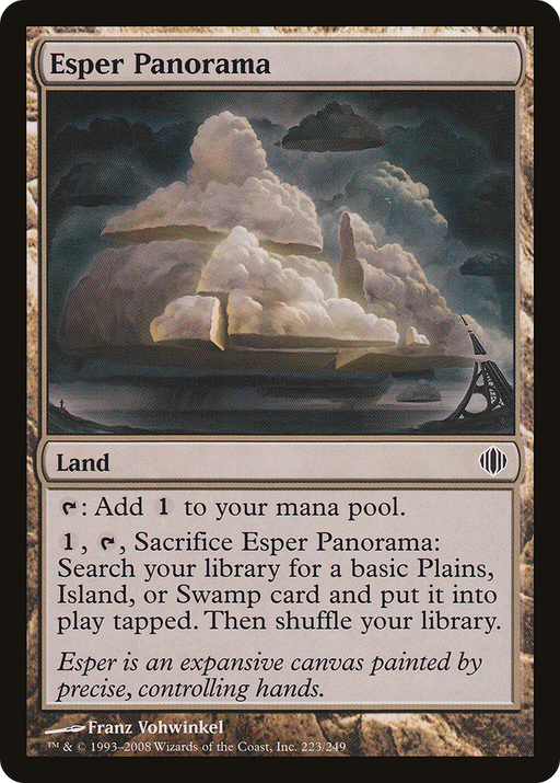 Esper Panorama (ALA-223) [Shards of Alara] MTG Single Wizards of the Coast
