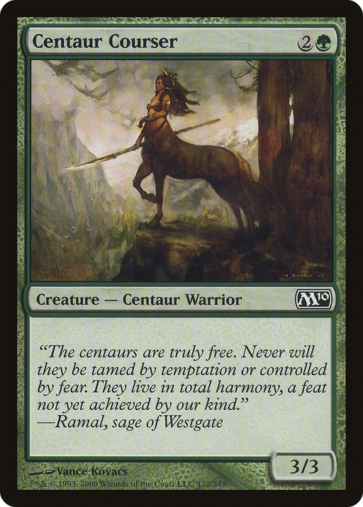 Centaur Courser (M10-172) [Magic 2010] MTG Single Wizards of the Coast