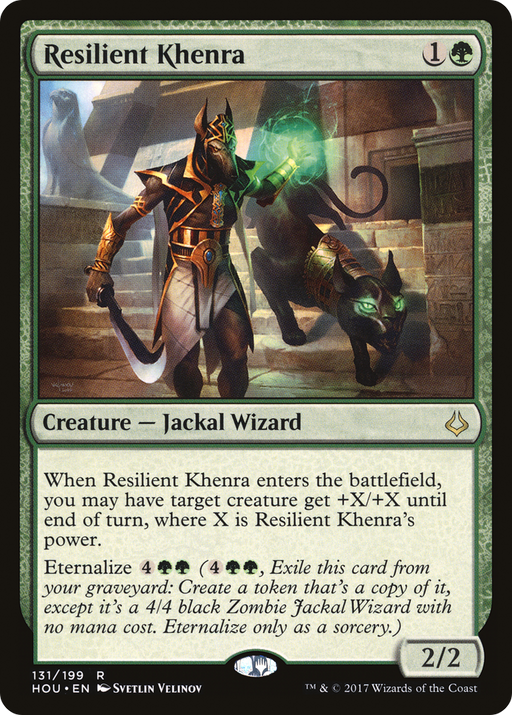 Resilient Khenra (HOU-131) [Hour of Devastation] MTG Single Wizards of the Coast