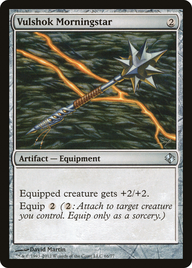 Vulshok Morningstar (DDI-066) [Misc] Duel Decks: Venser vs. Koth MTG Single Wizards of the Coast
