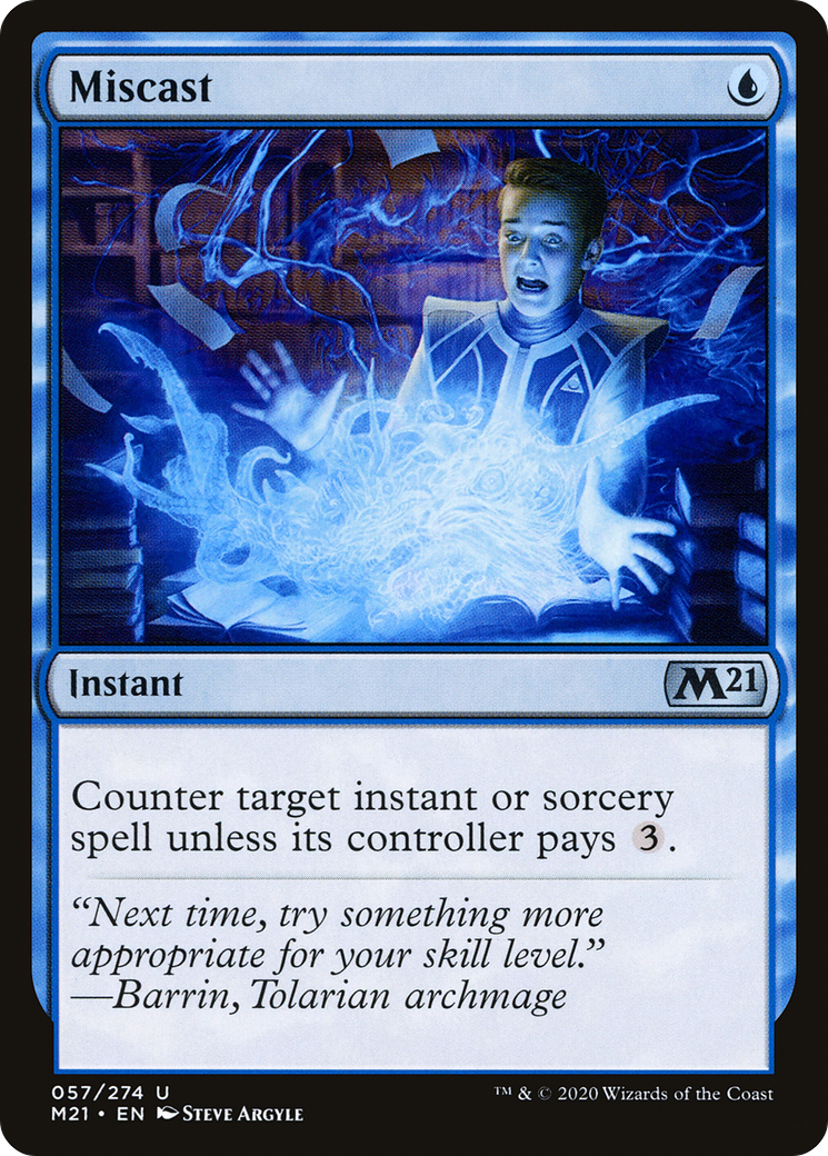Miscast (M21-057) [Core Set 2021] MTG Single Wizards of the Coast