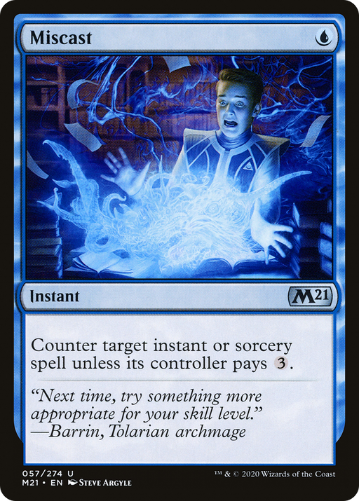 Miscast (M21-057) [Core Set 2021] MTG Single Wizards of the Coast