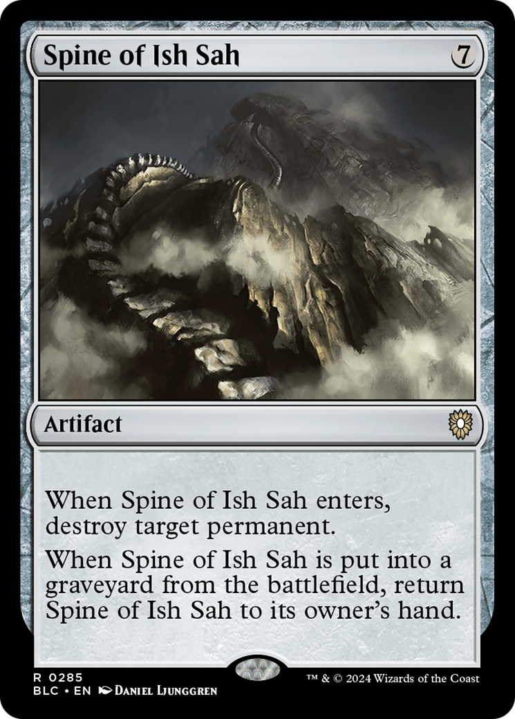 Spine of Ish Sah (BLC-285) [Bloomburrow Commander] MTG Single Wizards of the Coast