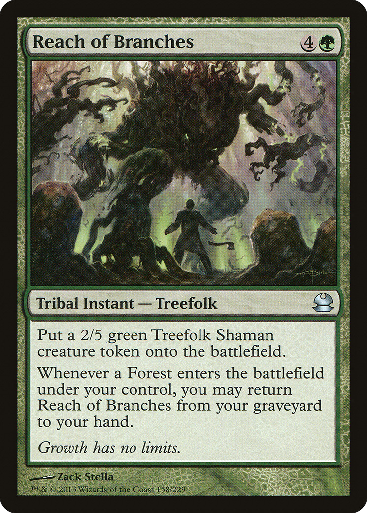 Reach of Branches (MMA-158) [Modern Masters] Foil MTG Single Modern Masters