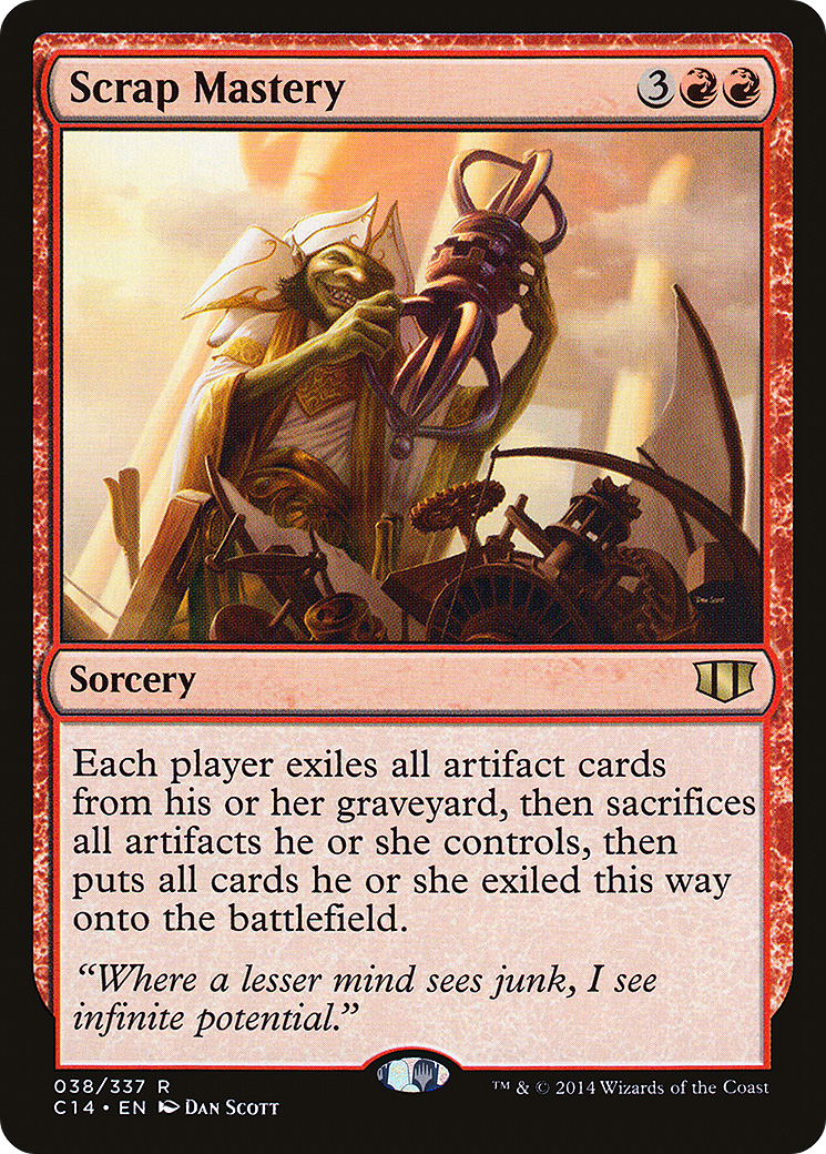 Scrap Mastery [Commander 2014] MTG Single Magic: The Gathering