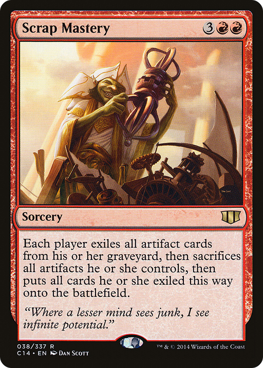 Scrap Mastery (C14-038) [Commander 2014] MTG Single Wizards of the Coast