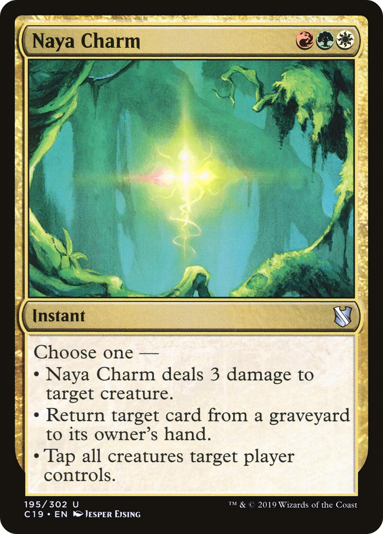 Naya Charm (C19-195) [Commander 2019] MTG Single Wizards of the Coast