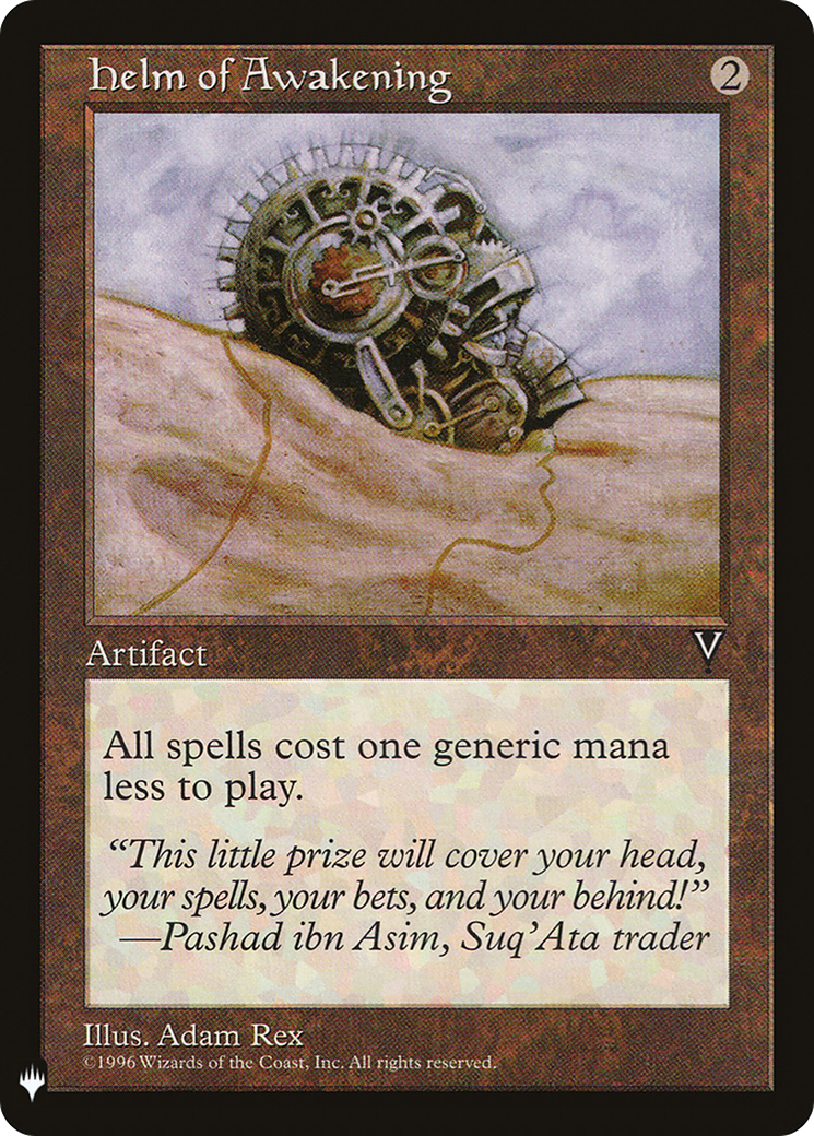 Helm of Awakening (LIST-VIS-145) [Mystery Booster] The List MTG Single Wizards of the Coast
