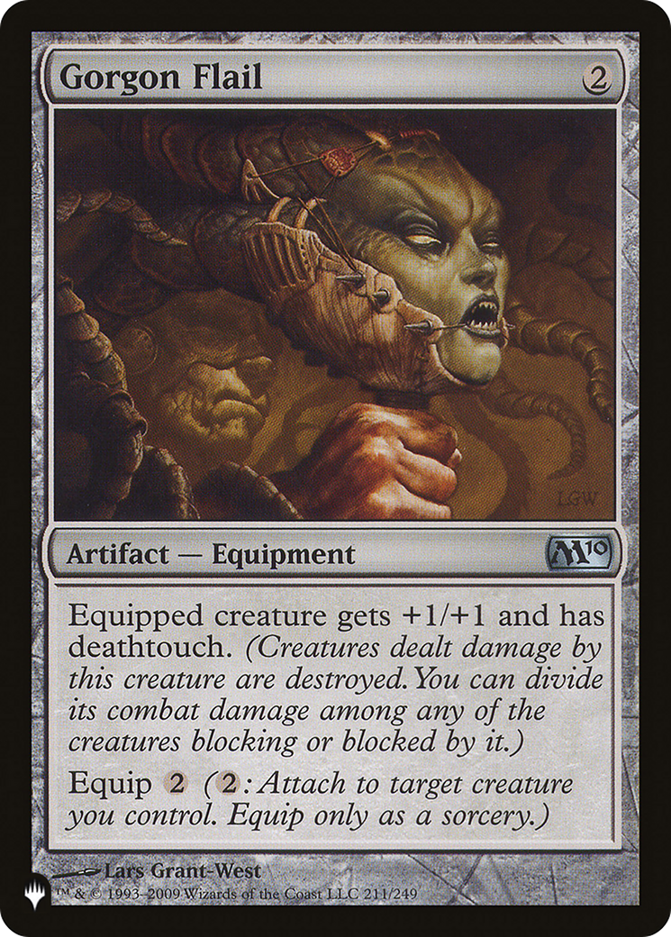 Gorgon Flail (LIST-211/249) [Mystery Booster] The List MTG Single Wizards of the Coast