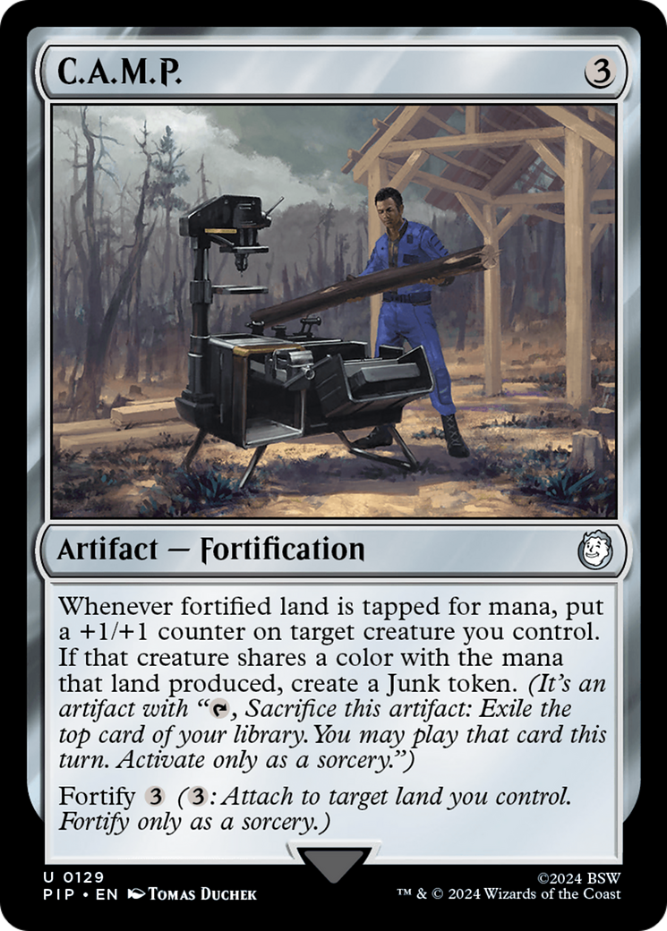 C.A.M.P. (PIP-129) [Fallout] Foil MTG Single Wizards of the Coast