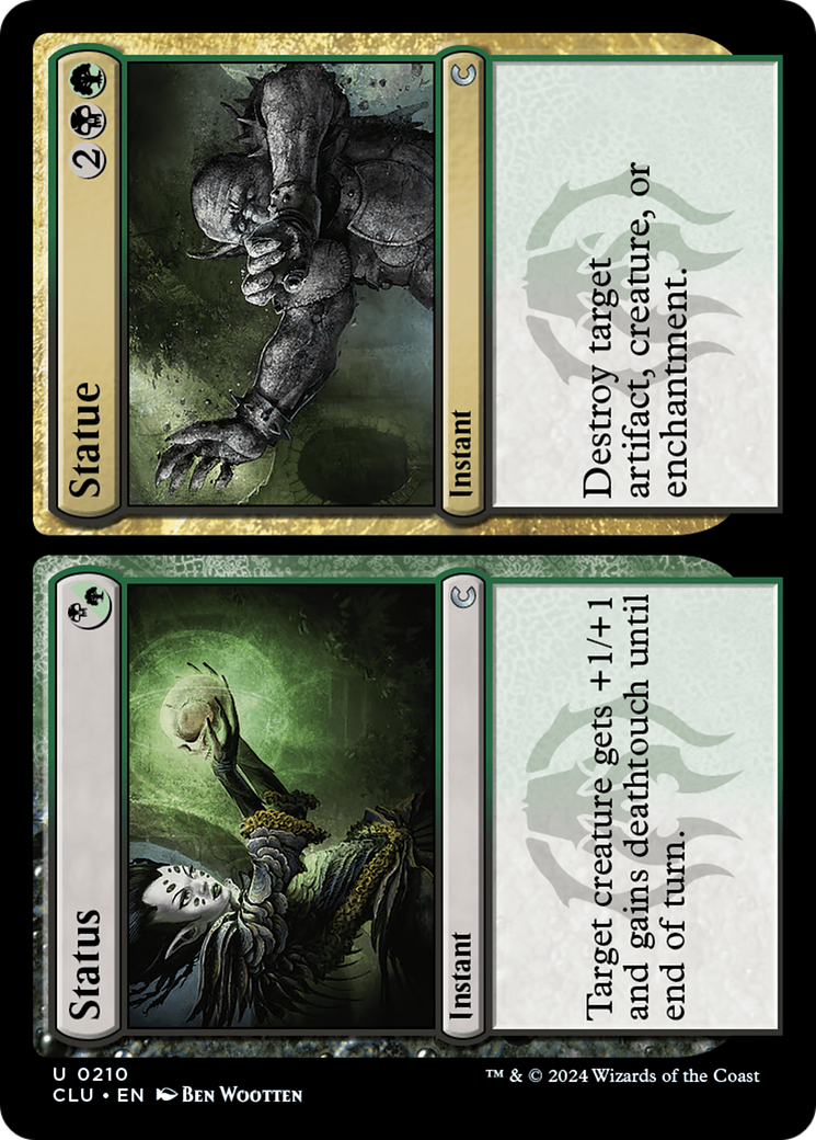 Status // Statue (CLU-210) [Ravnica: Clue Edition] MTG Single Wizards of the Coast