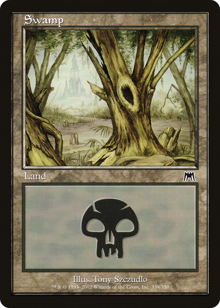 Swamp (339) [Onslaught] MTG Single Magic: The Gathering