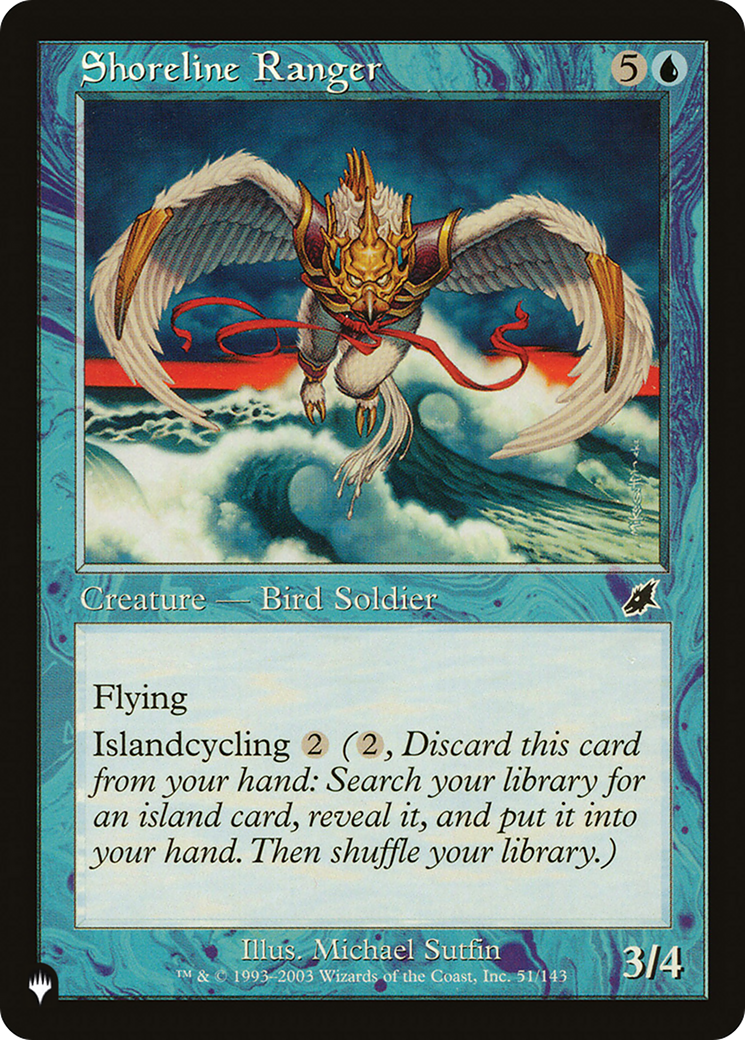 Shoreline Ranger (LIST-SCG-51) [Mystery Booster] The List MTG Single Wizards of the Coast
