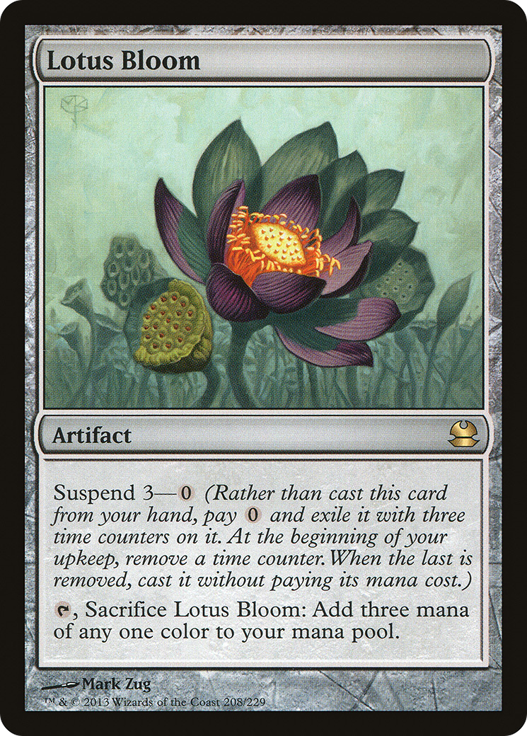 Lotus Bloom (MMA-208) [Modern Masters] Foil MTG Single Modern Masters