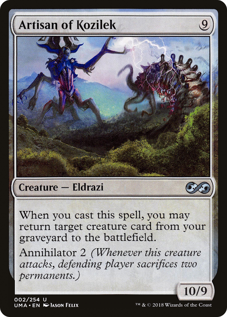 Artisan of Kozilek (UMA-002) [Ultimate Masters] MTG Single Wizards of the Coast