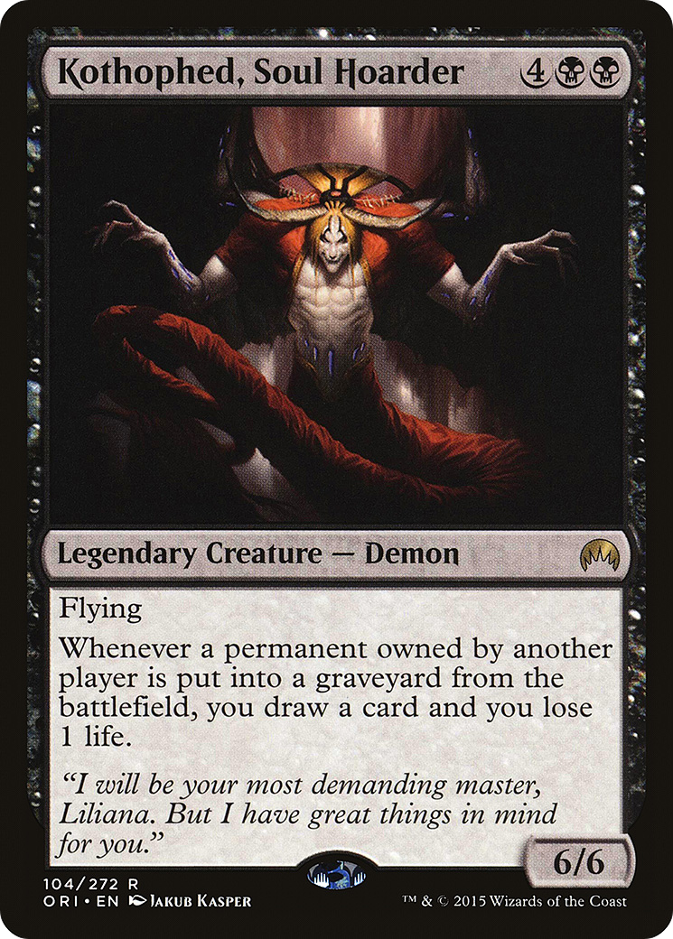 Kothophed, Soul Hoarder (ORI-104) [Magic Origins] MTG Single Wizards of the Coast