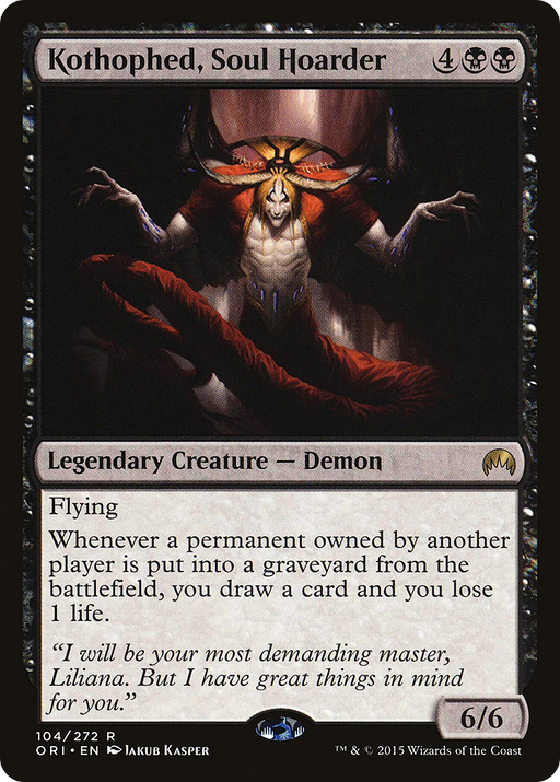 Kothophed, Soul Hoarder (ORI-104) [Magic Origins] Foil MTG Single Wizards of the Coast
