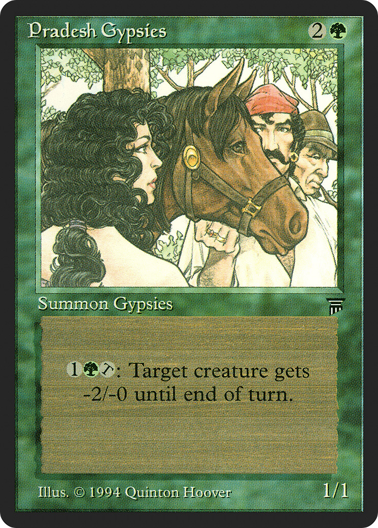 Pradesh Gypsies (LEG-197) [Oldschool] Legends MTG Single Wizards of the Coast