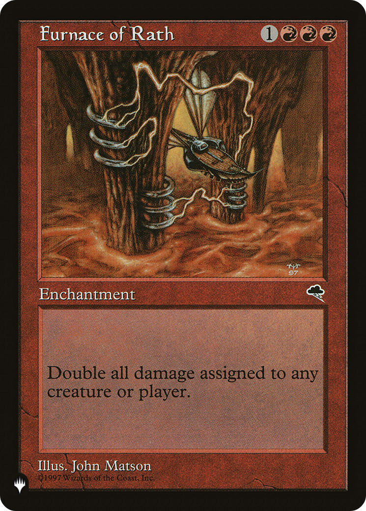 Furnace of Rath (LIST-) [Mystery Booster] The List MTG Single Wizards of the Coast