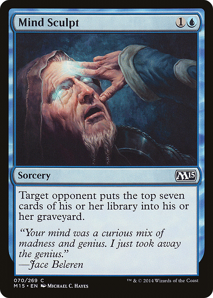 Mind Sculpt (M15-070) [Magic 2015] MTG Single Wizards of the Coast