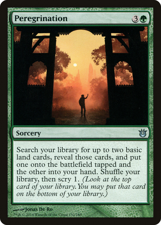 Peregrination (BNG-132) [Born of the Gods] MTG Single Wizards of the Coast