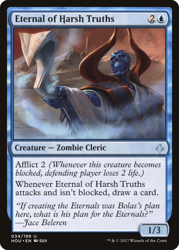 Eternal of Harsh Truths (HOU-034) [Hour of Devastation] MTG Single Wizards of the Coast