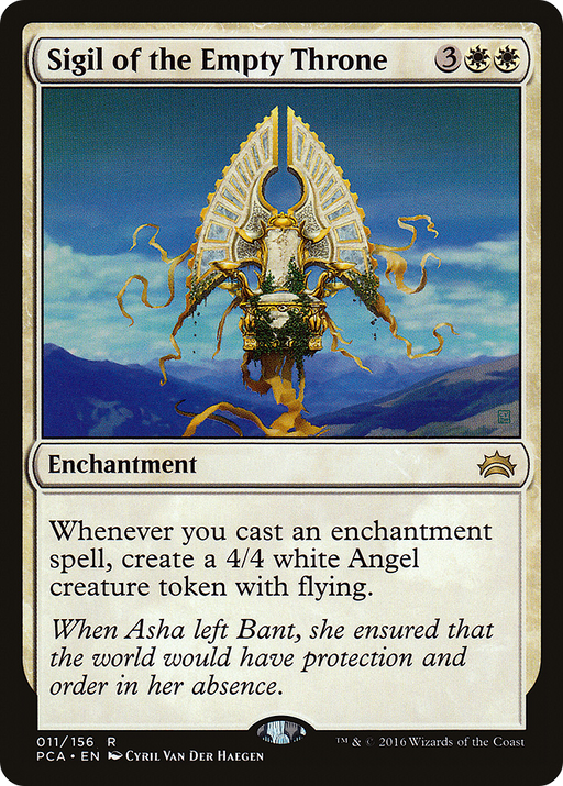 Sigil of the Empty Throne (PCA-011) [Misc] Planechase Anthology MTG Single Wizards of the Coast