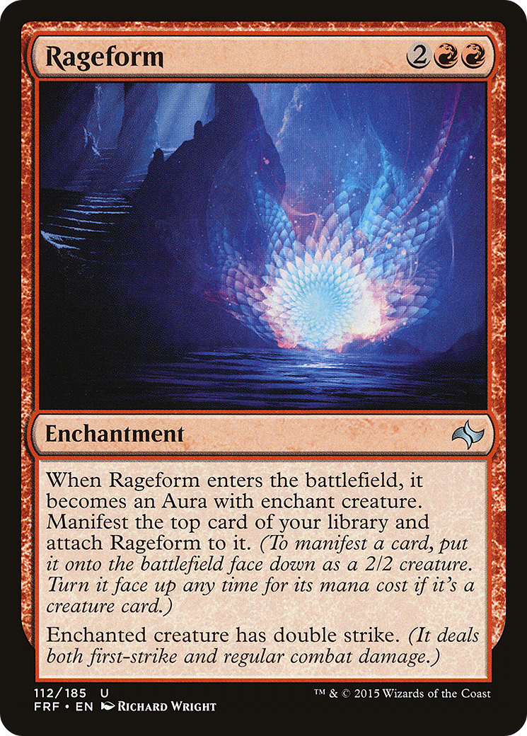 Rageform (FRF-112) [Fate Reforged] Foil MTG Single Wizards of the Coast