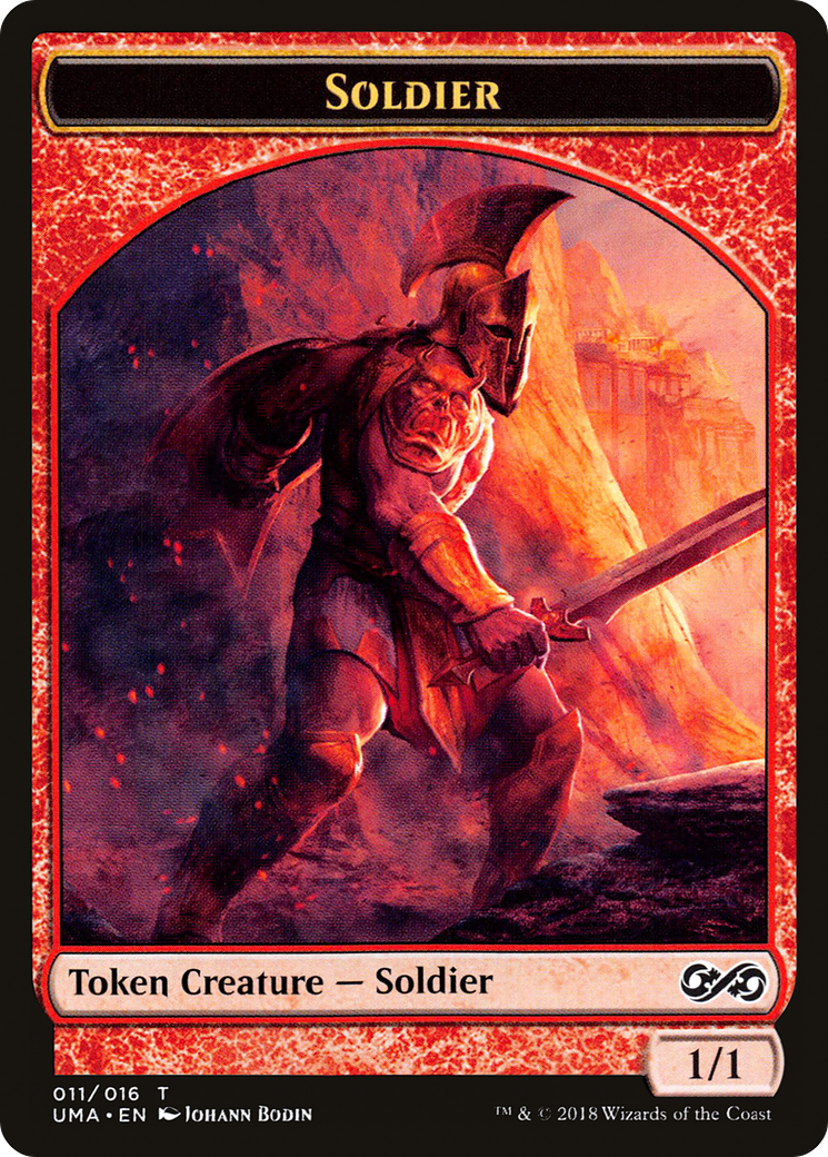 Soldier (UMA-011) [Tokens] Ultimate Masters Tokens MTG Single Wizards of the Coast